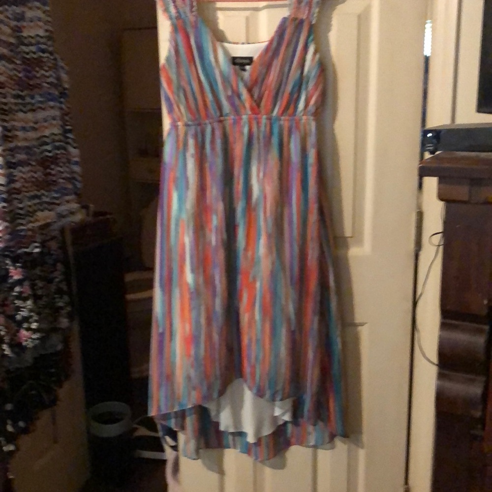 Multicolored women’s summer dress